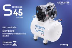 Compressor  ar S45 1 Consultorio 220V Schuster