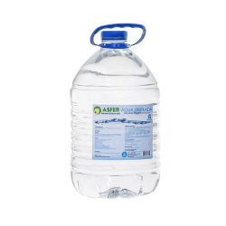 Água Destilada para Autoclave -Asfer Embalagem com 02 Unidades