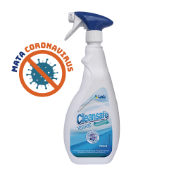 Detergente Desinfetante Spray Cleansafe 750ml - Labnews