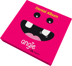 Álbum dental com estojo Premium- Angie By Angelus