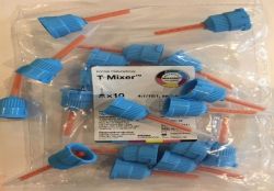 Ponta Misturadora T-Mixer Azul  4:1 Bisacrilica -Mixpac